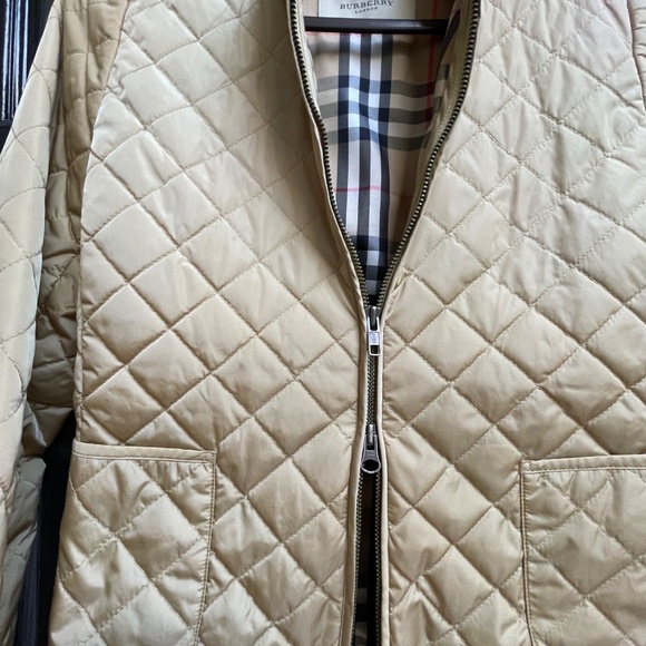 NWOT Burberry Nylon 2in1 Trench Coat and Quilt Jacket 4 XS - Picture 10 of 15